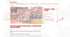Desktop Screenshot of eveilmusical.net